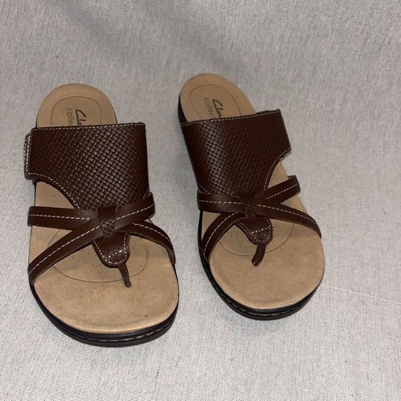 Clarks Womens Laurieann Edge brown size 8 M - Picture 7 of 8